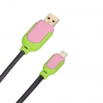 Colorful Nylon ​Lightning 8 Pin ​USB Data Sync Charger Cable for iPhone 6 & 6 Plus, iPhone 5 & 5S & 5C, iPad Air