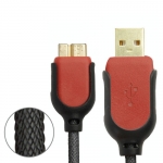 Colorful Nylon USB 3.0 Sync Data and Charging Cable for Samsung