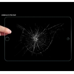 Transparent Clear Tempered Glass Film Screen Protector for iPad 4