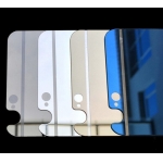 Colorful Plated (front +back )Tempered Glass Film Screen Protector for iphone 6 4.7inch