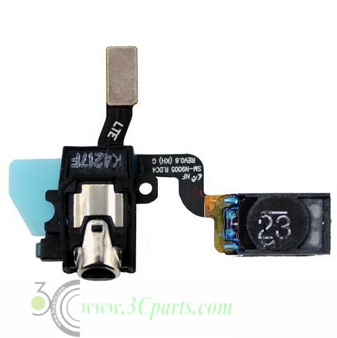 Audio Jack with Earpiece Speaker Flex Cable replacement for Samsung Galaxy Note 3 N9005