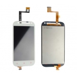 White LCD Screen with Touch Screen Digitizer Assembly replacement for HTC One SV