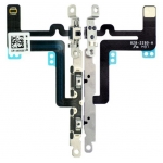 Volume Button Flex Cable with Metal Bracket Assembly Replacement for iPhone 6 Plus