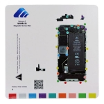 Magnetic Screw Chart Mat Technician Repair Pad Guide for iPhone 4
