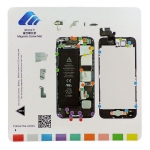 Magnetic Screw Chart Mat Technician Repair Pad Guide for iPhone 5