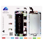 Magnetic Screw Chart Mat Technician Repair Pad Guide for iPhone 6 Plus