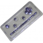 Complete Button Set with L & R Buttons Replacement for PSP 1000