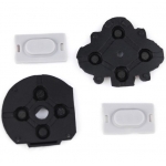 Conductive Rubber Button Switch Pad Set Replacement for PSP1000 (4pcs)