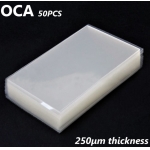 0.25mm 50PCS OCA Clear Optical Adhesive for iPhone 6 4.7-inch LCD Digitiser