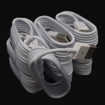 High Quality White Round USB Data Sync Charger Cable for iPhone 5/5C/5S/iPad/iPod