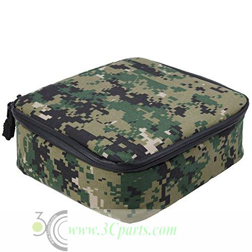 Weather Resistant Soft Case for GoPro Hero 4 / 3+ / 3 (Green Camouflage)