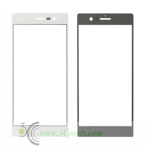 Touch Panel Front Glass Screen for Huawei Ascend P7 White/Black 