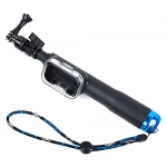 Fold Retractable Handheld Remote Pole Monopod with Screw for GoPro Hero4 / 3+ / 3