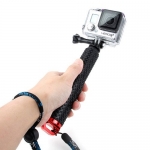 Handheld Extendable Pole Monopod with Screw for GoPro Hero, Max Length: 49cm​