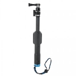 Fold Retractable Handheld Remote Pole Monopod with Screw for Gopro Hero , Max Length: 98cm