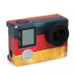 ​German / ​UK / ​EU Flag Pattern Sticker for GoPro Hero 4