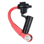 Curved Bow Type Handheld Handgrip Stabilizer Balancer Selfie Mount Holder with Quick Release Base for GoPro Hero 4 / 3+ 