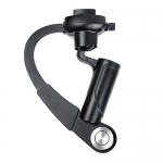 Curved Bow Type Handheld Handgrip Stabilizer Balancer Selfie Mount Holder with Quick Release Base for GoPro Hero 4 / 3+ 