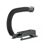 U Shape Flash Bracket Stand Handheld ​Grip Holder for GoPro & Digital Camera​
