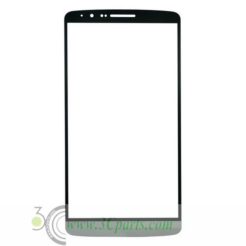 Touch Screen Front Outer Glass replacement for LG G3 / D855 Grey/White