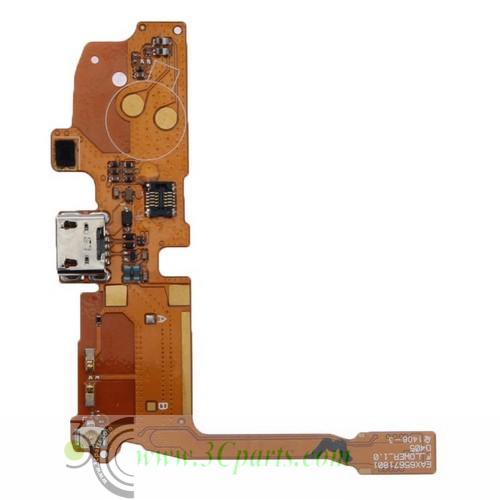 Dock Connector Charging Port Flex Cable replacement for LG Optimus L5 II E460