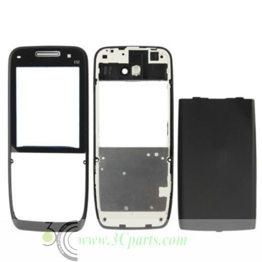 Full Housing Cover replacement for Nokia E52 Black/Coffee/Silver/Brown
