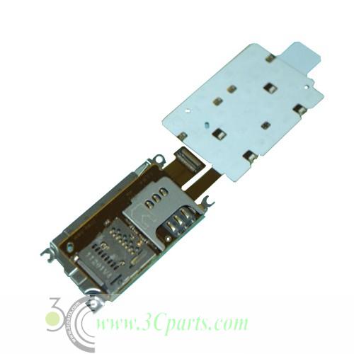 Keypad Board with SIM Card / Memory Card Socket Flex Cable replacement for Nokia Nokia X3-02