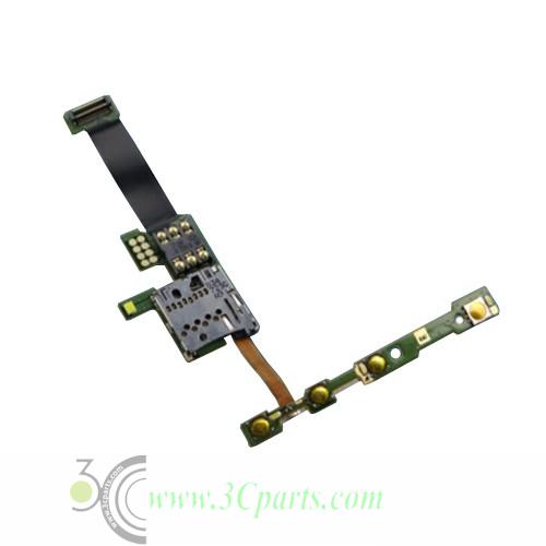 SIM Card Socket Flex Cable replacement for Nokia E66