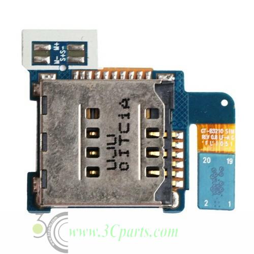 SIM Card Connector Flex Cable replacement for Samsung CorbyTXT / B3210