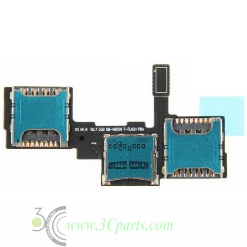 SIM Card Slot Flex Cable replacement for Samsung Galaxy Note 3 / N9002 / N9009