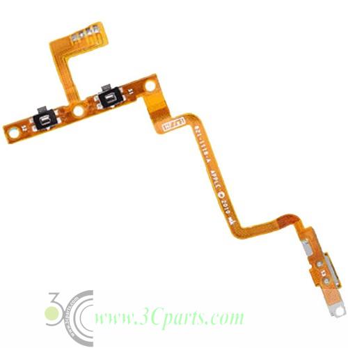 Power and Volume Button Flex Cable with Bracket replacement for iPod Touch 4