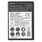 Battery Replacement for LG G3 D855 VS985 D830 D851 F400 D850 3500mAh