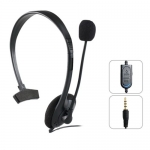 Wired Headset with Microphone and Volume Control for PS4