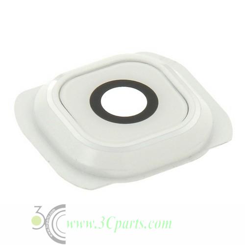 Back Camera Lens Cover with Bezel replacement for Samsung Galaxy S6 Silver