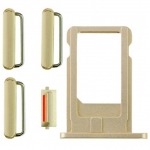 5 in 1 Sim Card Tray with Side Buttons replacement for iPhone 6 Grey/​Gold/Sliver