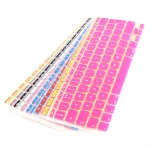 Transparent Colorful Silicone Keyboard Cover ​Protector Film for Macbook