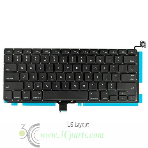 Keyboard replacement for Macbook Pro 13" A1278 Mid 2009- Mid 2010