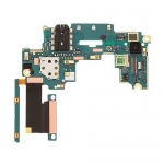 Mainboard with Volume and Earphone Jack Flex Cable replacement for HTC One M7 / 801e / 801n