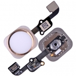 Home Button with Flex Cable Assembly Replacement for iPhone 6S Plus Gold