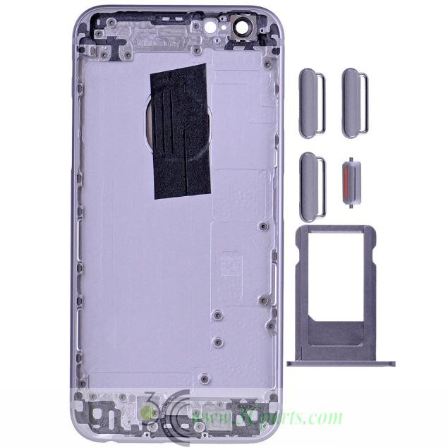 Back Cover with Sim Card Tray and Side Buttons Replacement for iPhone 6S Plus