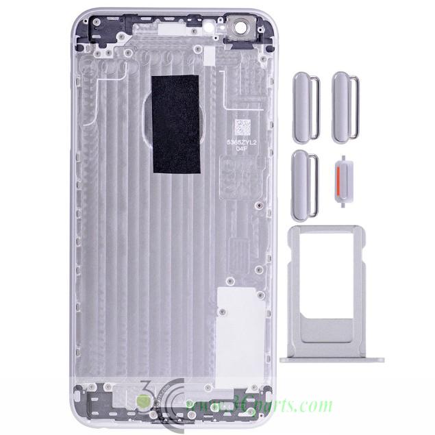 Back Cover with Sim Card Tray and Side Buttons Replacement for iPhone 6S Plus