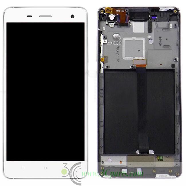 LCD Screen Full Assembly with Frame replacement for Xiaomi Mi4 Mi-4 M4