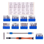 Jakemy JM-8126 Interchangeable Magnetic Screwdriver Kits 58pcs