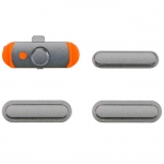 Side Buttons Set Replacement for iPad mini 3 Grey