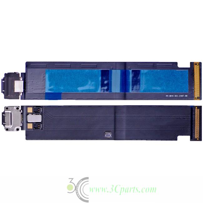 Lightning Connector Flex Cable WiFi Version Replacement for iPad Pro - Black