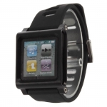 Aluminum Bracelet for iPod Nano 6 Black