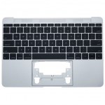 Upper Case with keyboard Replacement for MacBook 12" A1534 2015 Year Silver