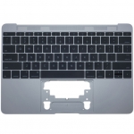 Upper Case with keyboard Replacement for MacBook 12" A1534 2015 Year Grey