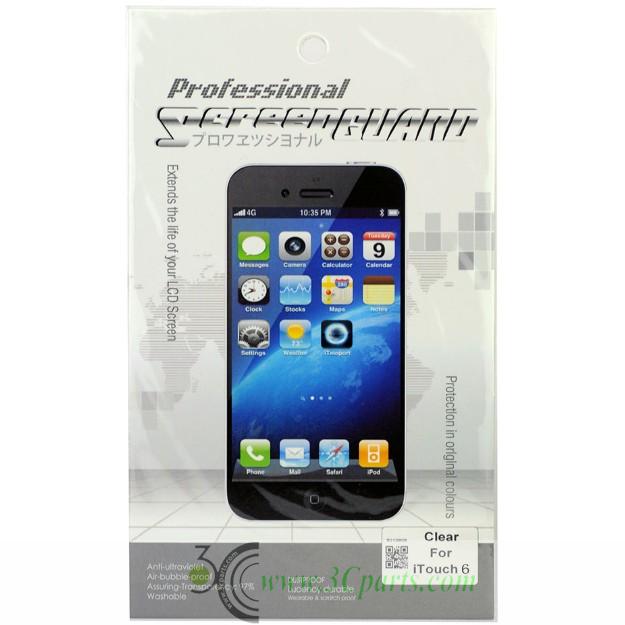 Transparent Clear Screen Protective Film for iPod Touch 6th Gen