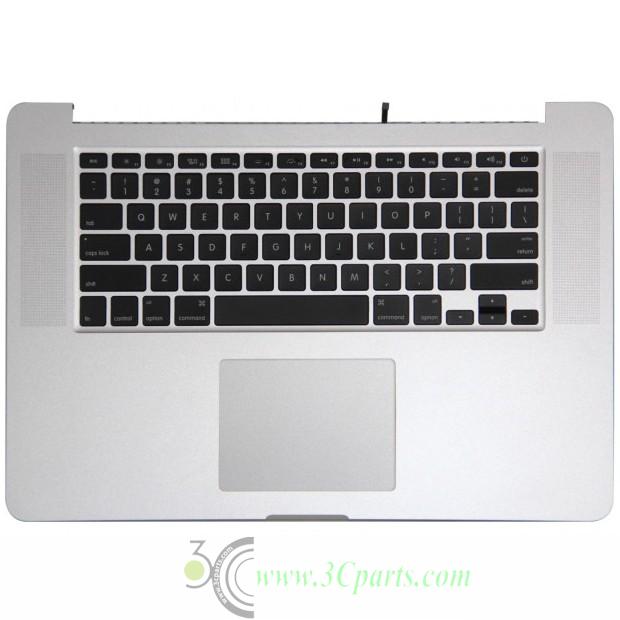 Top Case with Keyboard (US) Replacement for MacBook Pro Retina 15" A1398 2013 (with trackpad)